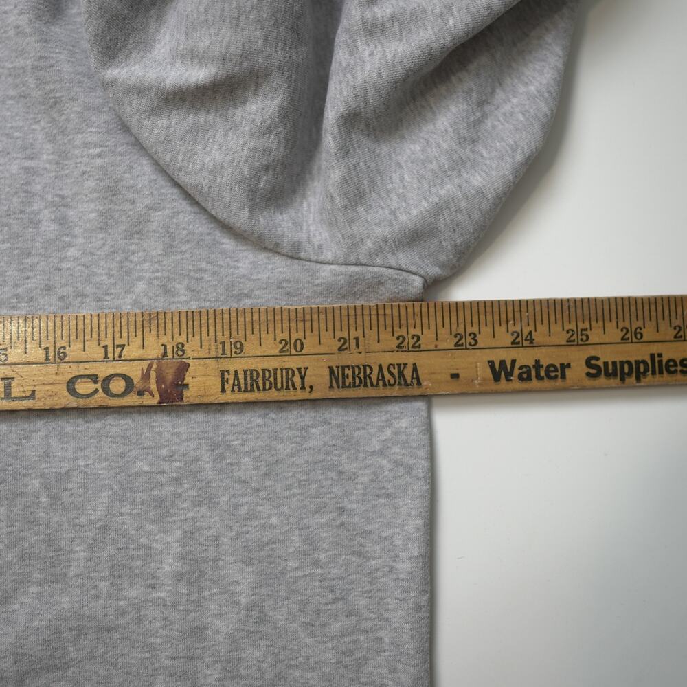 Member’s Mark Gray Puff Sleeve Hoodie L Cozy Athleisure - Picture 8 of 10
